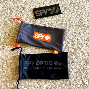 SPY sunglass cases accessories sticker